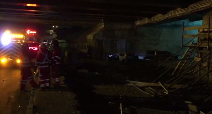 Dos heridos graves tras accidente de tránsito en Las Condes