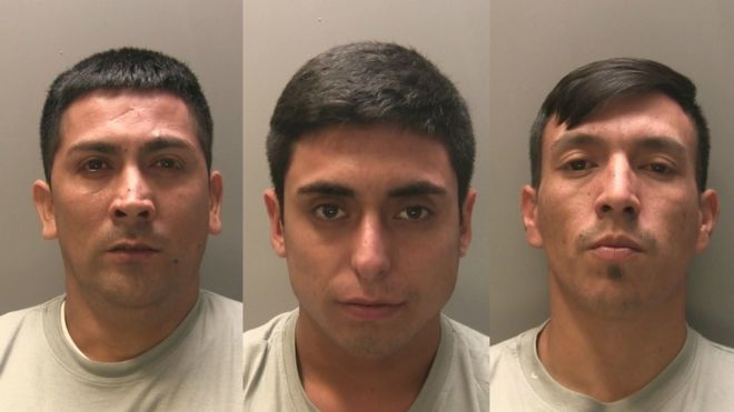 Reino Unido condenó a ladrones chilenos a penas de entre 6 y 9 años de prisión