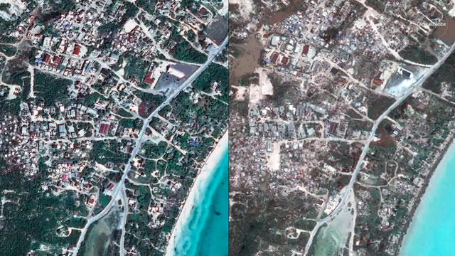 [Video] El "antes y después" del paso del Huracán Irma por el Caribe y ...