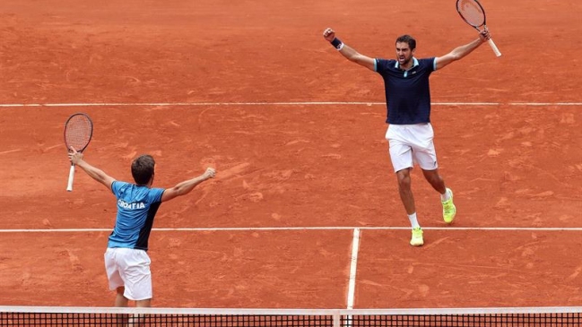 Dupla croata remontó ante Colombia y tomó ventaja en la Copa Davis