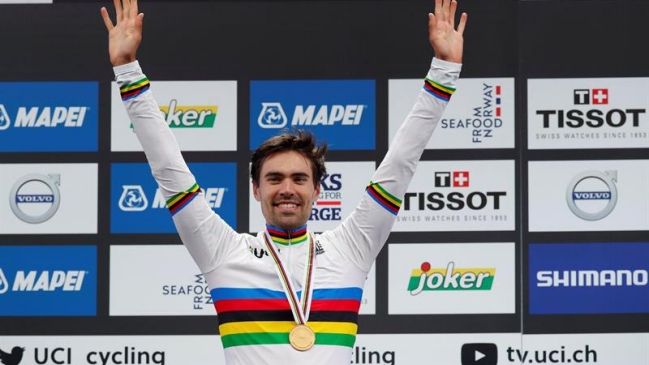 Tom Dumoulin, nuevo campeón del mundo de contrarreloj individual en Noruega
