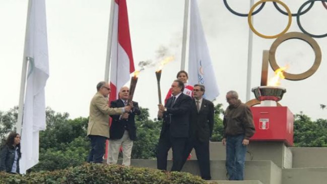 La llama de los Juegos Sudamericanos de la Juventud ya está en manos de Chile