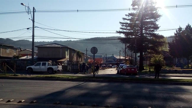 Balacera en Chiguayante dejó dos muertos, entre ellos un niño que recibió 