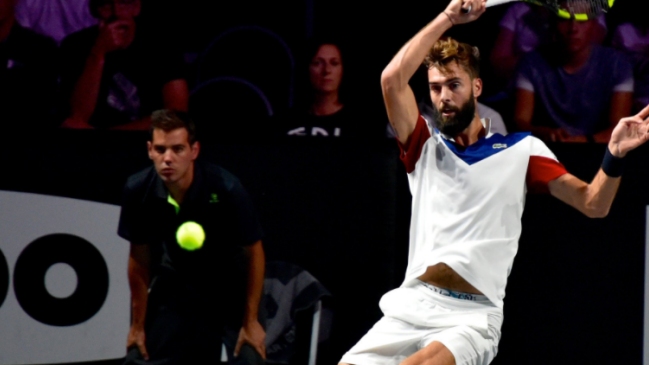 Benoit Paire eliminó a David Goffin en el ATP de Metz