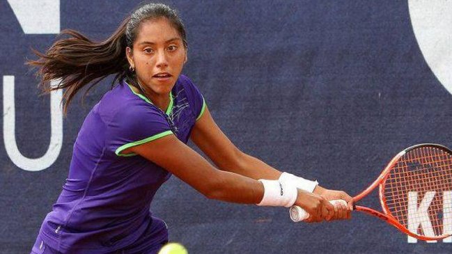 Daniela Seguel se despidió en cuartos de final del ITF de Saint Malo