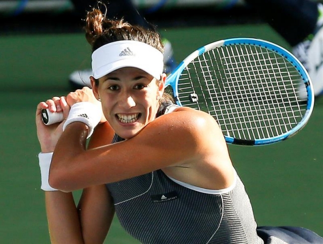 Garbiñe Muguruza superó con solidez su estreno en WTA de Wuhan
