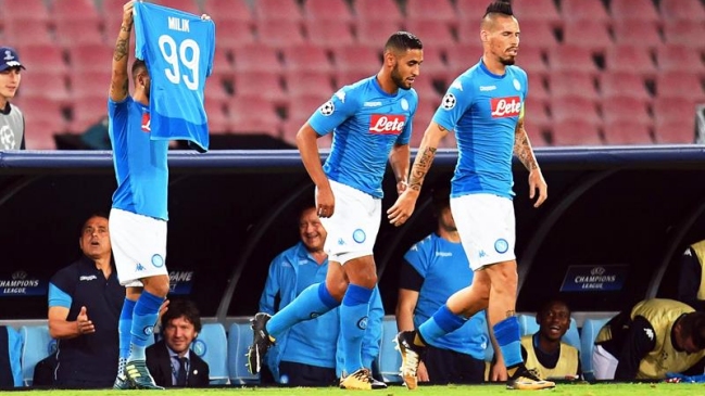 La confusa dedicatoria del gol que marcó Lorenzo Insigne en la victoria de Napoli