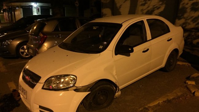 Conductora sufrió portonazo en Ñuñoa: Carabineros logró recuperar el vehículo