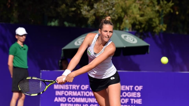 La máxima favorita Kristyna Pliskova se despidió en octavos de final en Tashkent