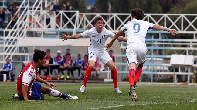 Selección chilena sub 15 derrotó a Paraguay en amistoso jugado en San Bernardo