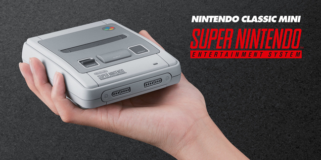 Se lanzó de forma oficial el SNES Mini