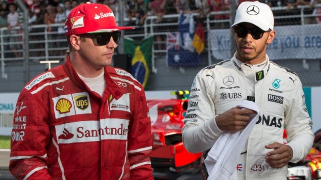 La grilla de largada del Gran Premio de Malasia en la Fórmula 1