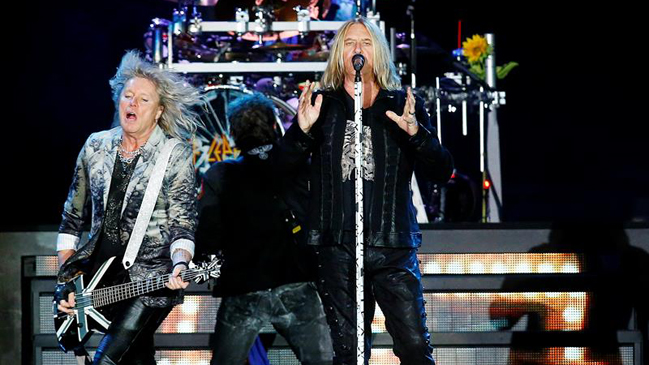 Def Leppard salvó del fracaso la clausura del Santiago Rock City