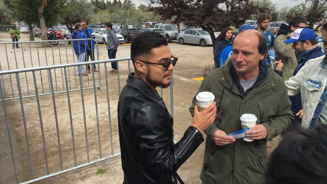 Paulo Díaz: Me duele el hombro y las costillas, pero no es nada de preocupación