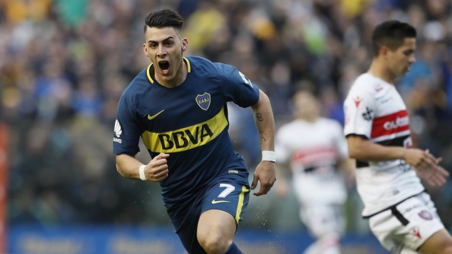 Boca Juniors sufrió para vencer a Chacarita y liderar con campaña perfecta la liga de Argentina