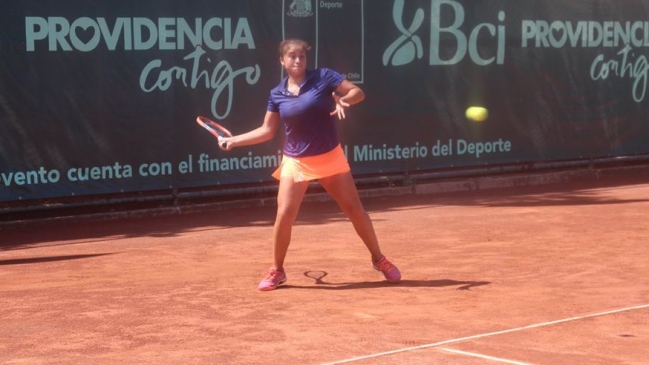 Bárbara Gatica sigue mejorando su ránking en la WTA