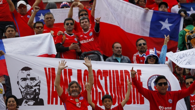 La FIFA sancionó a Chile por cantos homofóbicos en visita a Bolivia