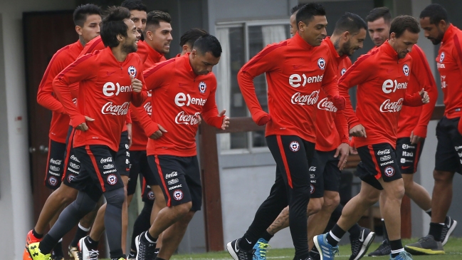 Tres jugadores realizaron trabajos diferenciados en la primera práctica de la selección