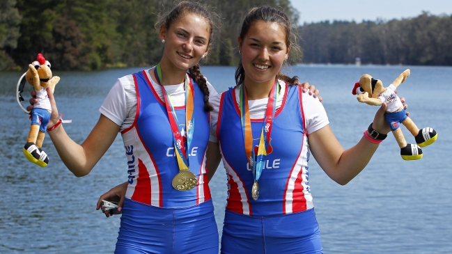 El remo le dio a Chile su quinto oro en los Juegos Sudamericanos de la Juventud