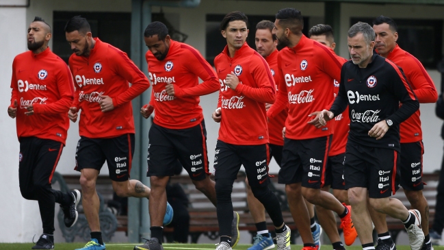 Chile continúa su preparación para el duelo con Ecuador