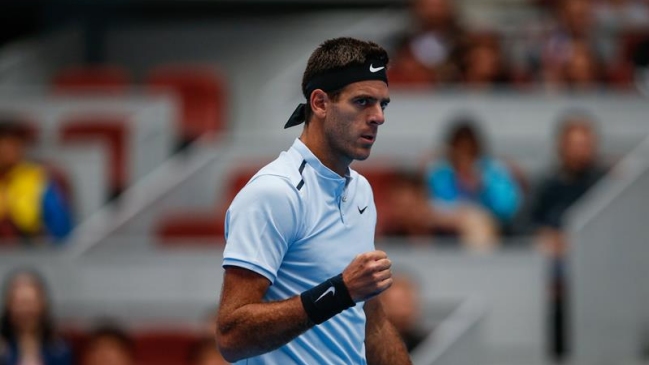 Juan Martín del Potro se impuso a Pablo Cuevas en Beijing