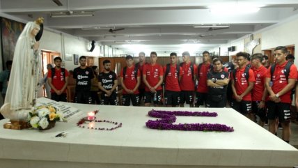   Selección chilena sub 17 visitó la casa de Sor Teresa de Calcuta 