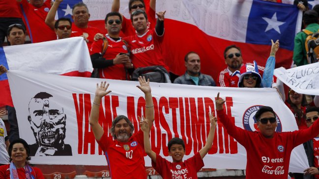 Intendencia Metropolitana autorizó el uso de bombos para el duelo entre Chile y Ecuador