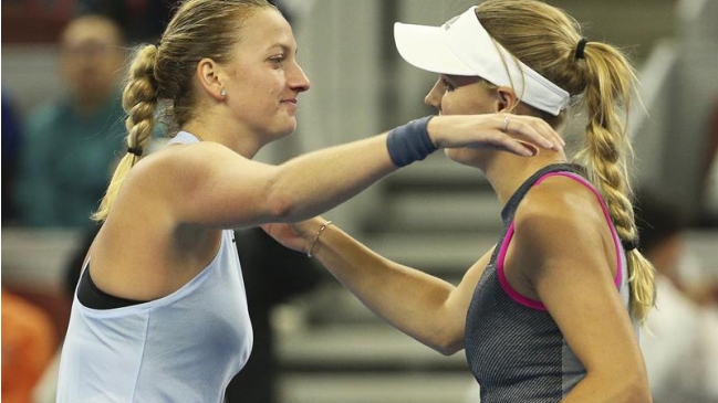 Caroline Wozniacki y Karolina Pliskova fueron eliminadas en China