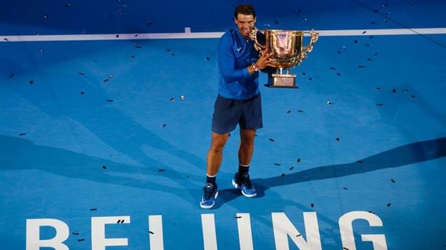 Rafael Nadal volvió a conquistar el ATP de Beijing 12 años después