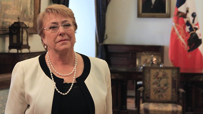 Autocrítica de Bachelet: 