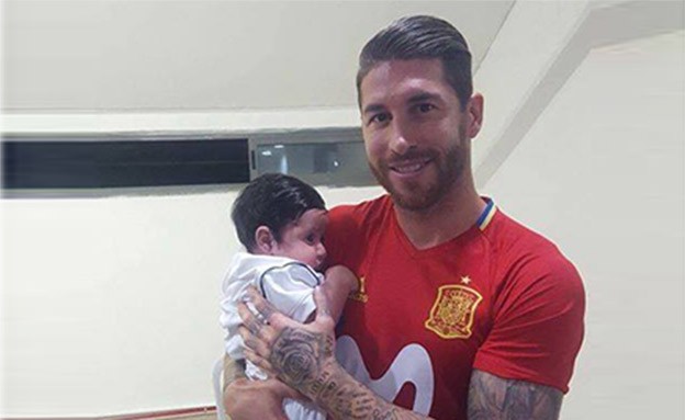 La conmovedora historia detrás del encuentro de Sergio Ramos con un bebé israelí