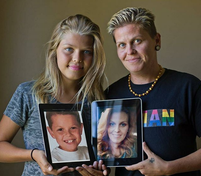 Padre e hija asumen ser transgénero al mismo tiempo