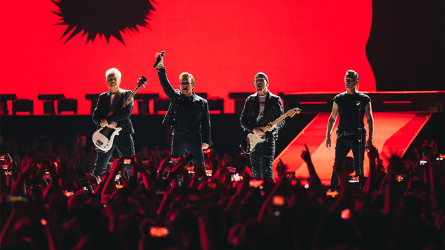 Este es el show que presentará U2 en Chile