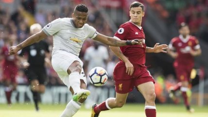 El reñido empate entre Liverpool y Manchester United en la liga inglesa