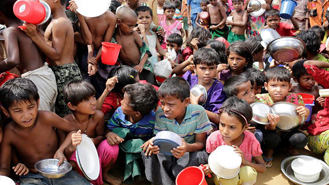 Crisis en Myanmar: ONU elevó a 537 mil los rohingyas que han huido a Bangladesh