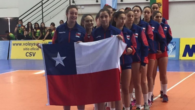  Chile fue tercero en el Sudamericano sub 16  