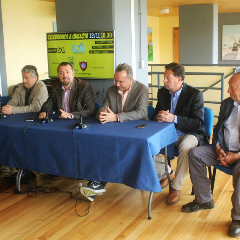 San Luis enfrentará a San Lorenzo para celebrar los 300 años de Quillota