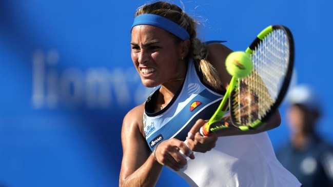 Mónica Puig continuó su gran semana en el WTA de Luxemburgo