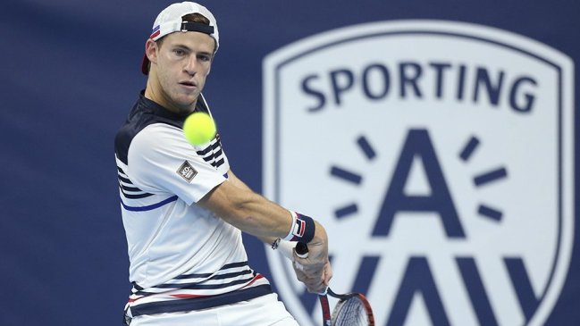Schwartzman derribó a Tsitsipas y se citará con Tsonga en la final de Amberes