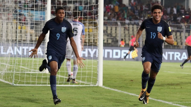 Inglaterra goleó a Estados Unidos para meterse a semifinales del Mundial sub 17