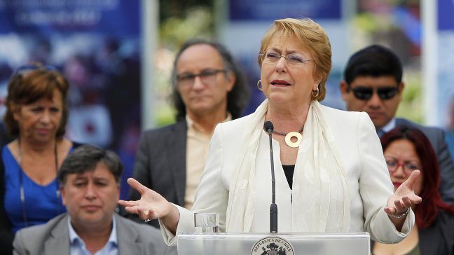 Presidenta Bachelet llamó a senadores a aprobar capitalización de TVN