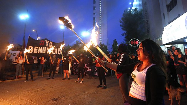 Cerca de 100 mujeres participaron en concentración contra acoso y discriminación