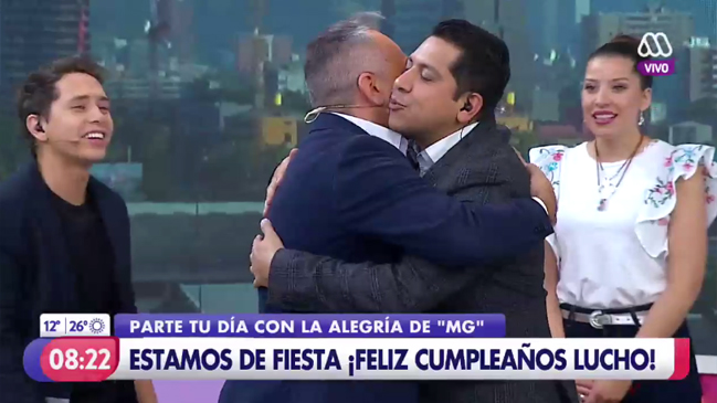 Luis Jara celebra en pantalla su cumpleaños