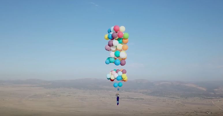 Aventurero imitó a la película 