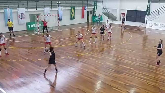 Balonmano Ovalle sufrió segunda derrota en el Panamericano de clubes femenino