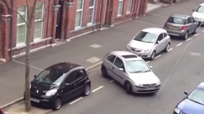 Conductora se demoró más de 20 minutos en estacionarse y se viralizó