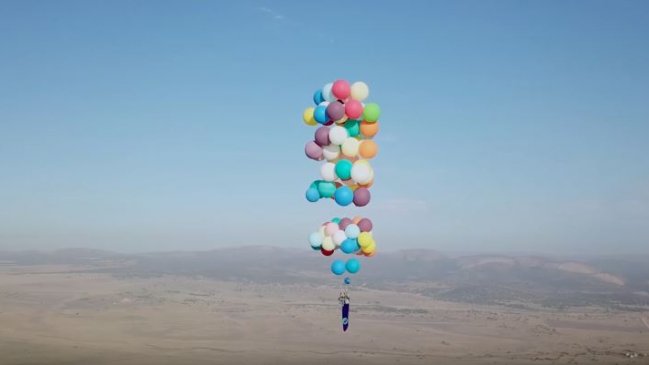 Aventurero imitó a la película 