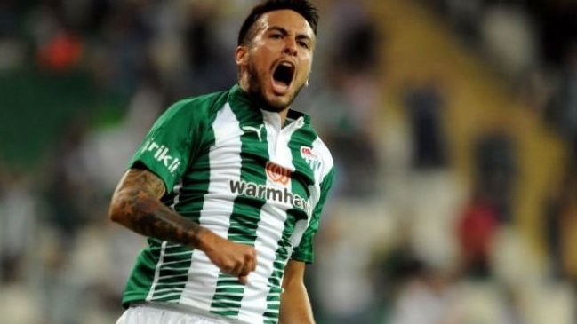 Cristóbal Jorquera dijo presente en clasificación de Bursaspor en la Copa de Turquía