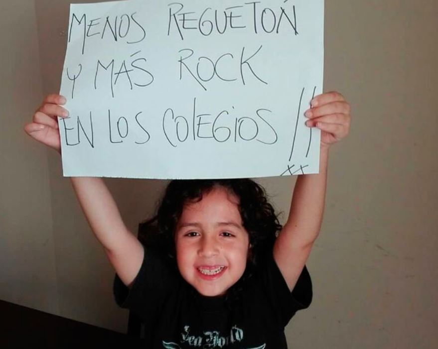 La historia del niño que pide menos reggaeton en su colegio