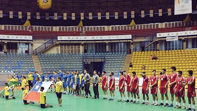Chile cayó ante Brasil en la previa del Torneo 4 Naciones de Balonmano